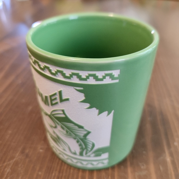 Cozumel Mexico Coffee Mug Green & White Swordfish Ocean Tea Cup - Picture 2 of 7